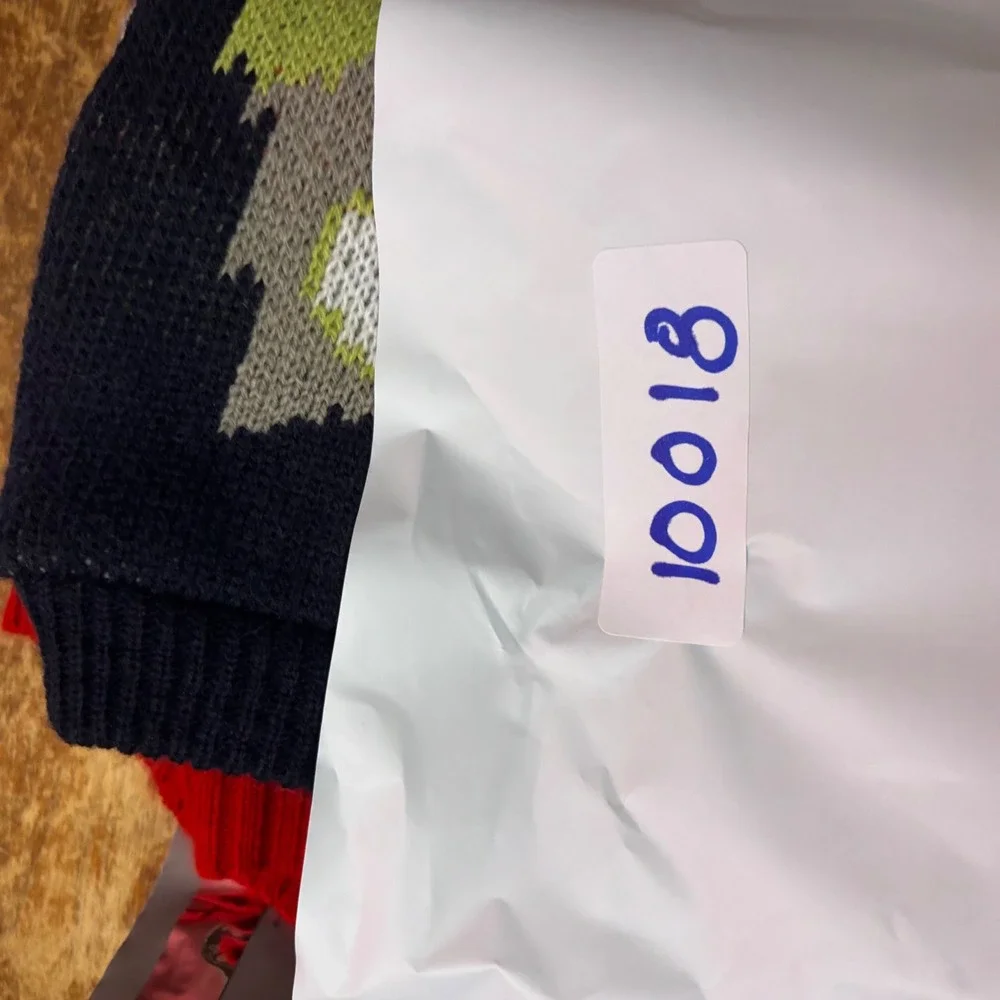 Dog Sweater Bundle Medium‎ Multicolor Argyle Night Owl 2 Pack one is new